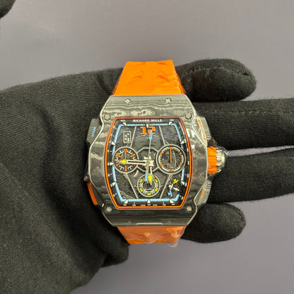 Richard Mille RM65-01 44mm Openwork Dial Watch Ref# RM65-01 - Happy Jewelers Fine Jewelry Lifetime Warranty