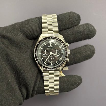 Omega Speedmaster 42mm Black Dial Ref# 310.30.42.50.01.001 - Happy Jewelers Fine Jewelry Lifetime Warranty