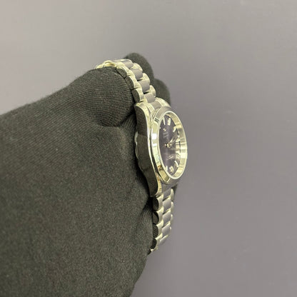 Omega Aqua Terra 34mm Purple Dial Watch Ref# 220.10.34.20.10.002 - Happy Jewelers Fine Jewelry Lifetime Warranty