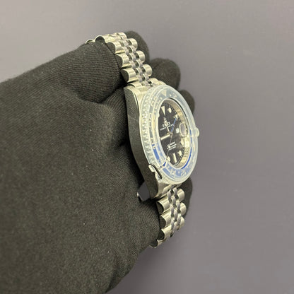 Rolex GMT-Master II 40mm Black Dial Watch Ref# 12671BLNR - Happy Jewelers Fine Jewelry Lifetime Warranty