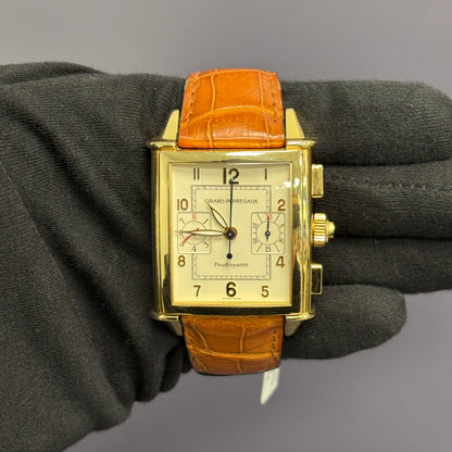 Girard Perregaux Vintage 44mm White Dial Watch Ref# 9021 - Happy Jewelers Fine Jewelry Lifetime Warranty