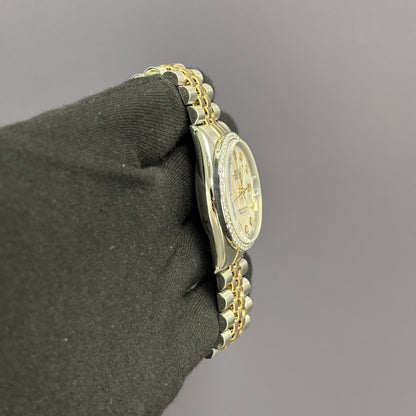 Rolex Datejust 36mm MOP Dial Watch Ref# 16013 - Happy Jewelers Fine Jewelry Lifetime Warranty