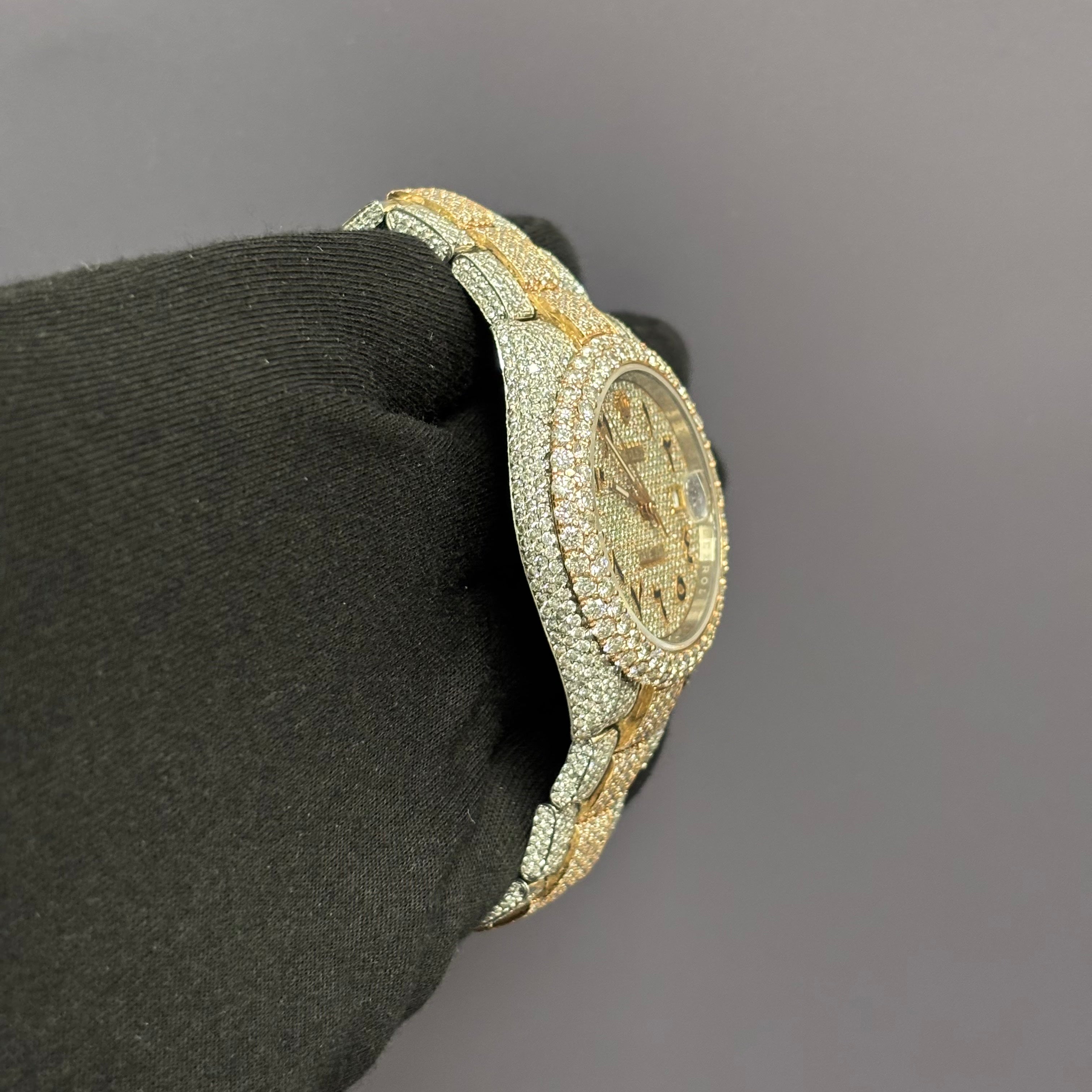 Rolex Datejust 41mm Pave Dial Watch Ref# 126301 - Happy Jewelers Fine Jewelry Lifetime Warranty