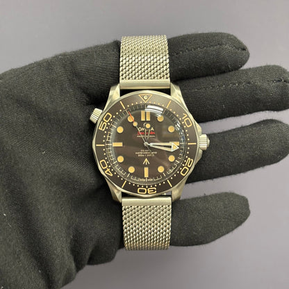 Omega Seamaster 42mm Brown Dial Ref# 210.92.42.20.01.001 - Happy Jewelers Fine Jewelry Lifetime Warranty