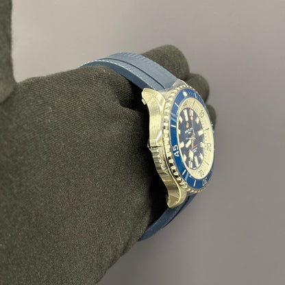 Breitling Superocean 46mm Blue Dial Watch Ref# A17378 - Happy Jewelers Fine Jewelry Lifetime Warranty