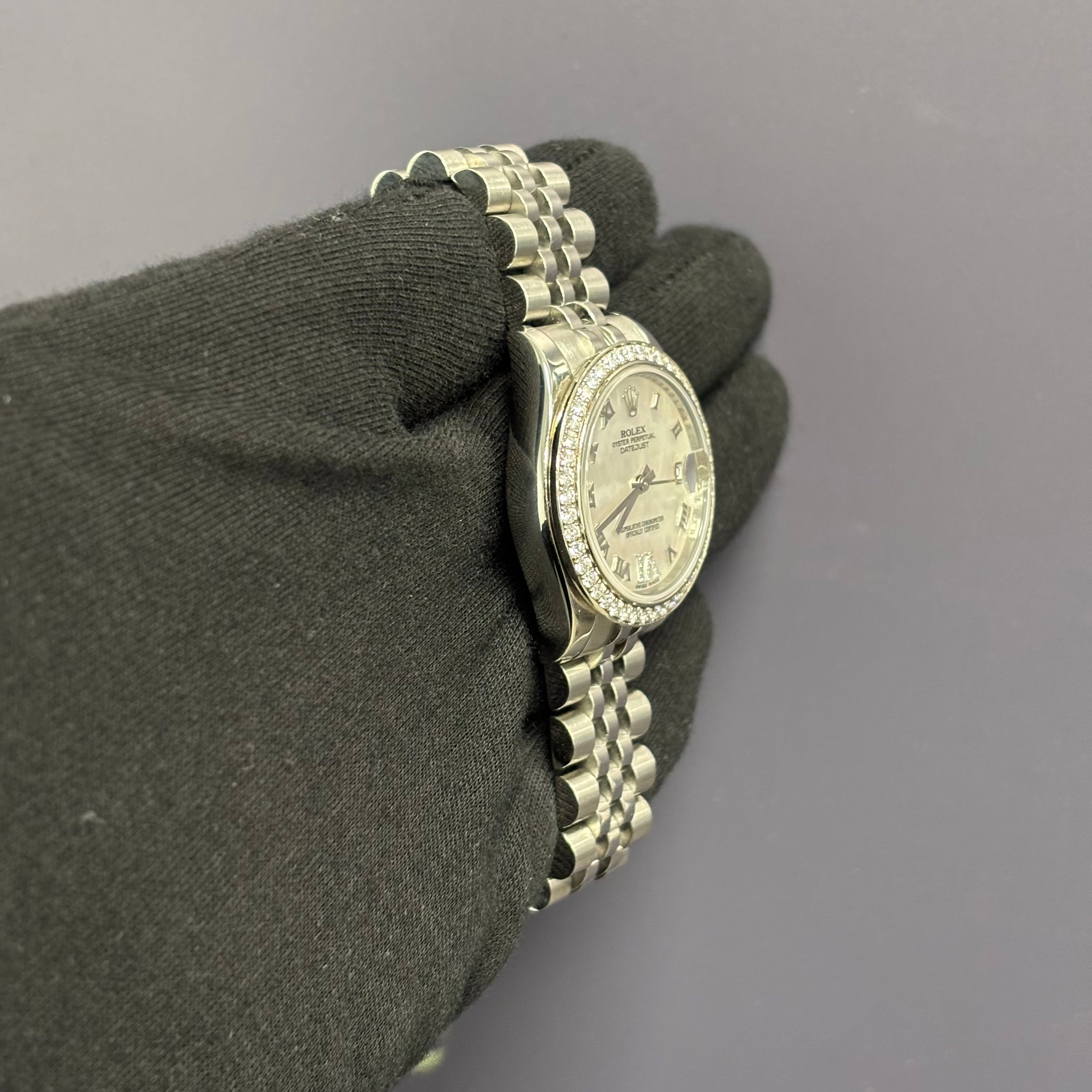 Rolex Datejust 31mm MOP Dial Watch Ref# 178384 - Happy Jewelers Fine Jewelry Lifetime Warranty