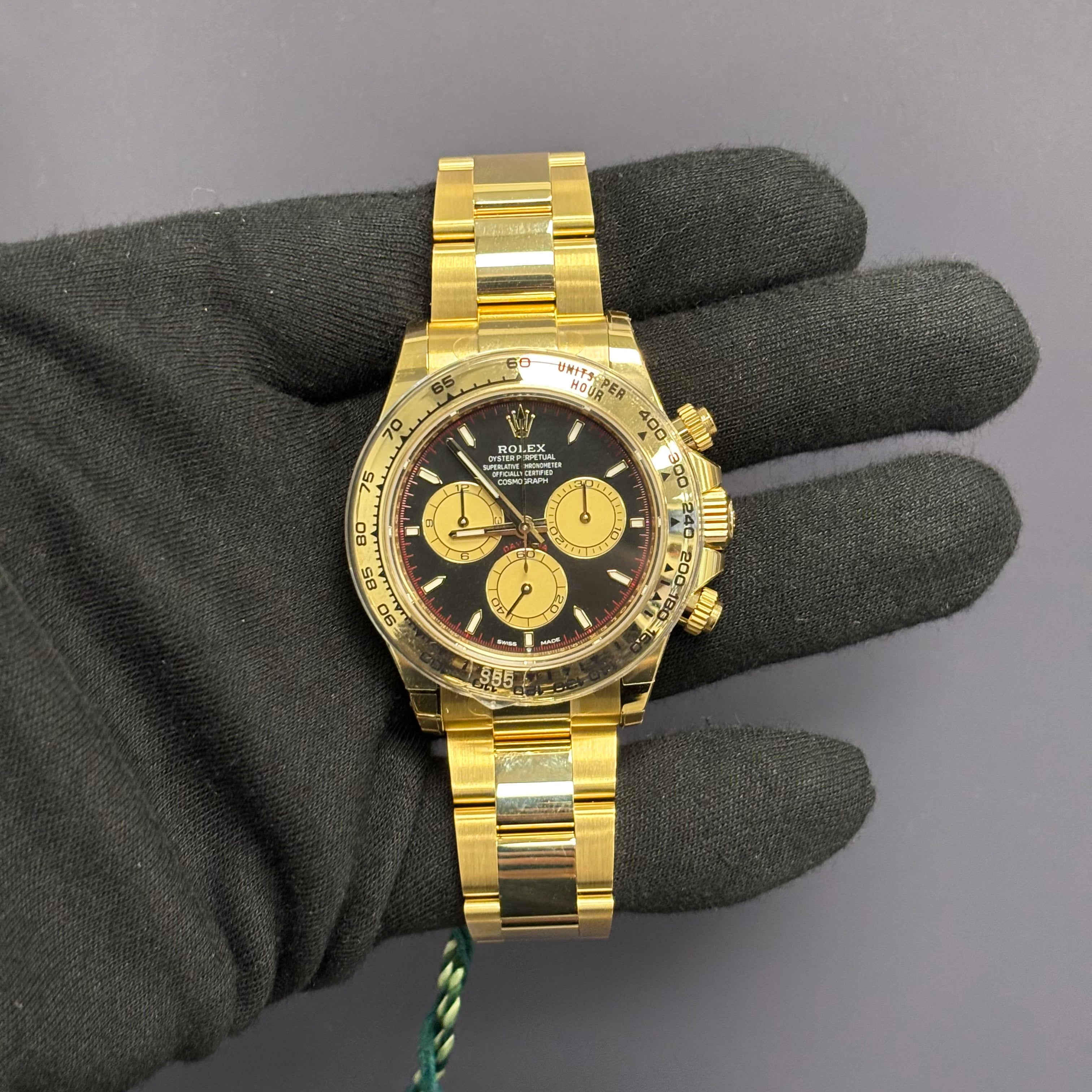 Rolex Daytona 40mm Black Dial Watch Ref# 126508 - Happy Jewelers Fine Jewelry Lifetime Warranty