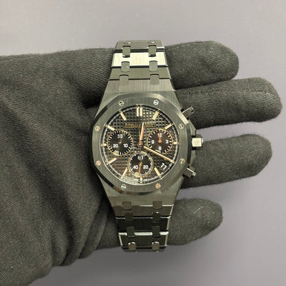 Audemars Piguet Royal Oak 41mm Black Dial Watch Ref# 26240CE.OO.1225CE.01 - Happy Jewelers Fine Jewelry Lifetime Warranty