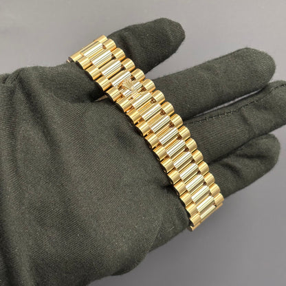 Rolex Day-Date 40mm Pave Dial Watch Ref# 228345RBR - Happy Jewelers Fine Jewelry Lifetime Warranty