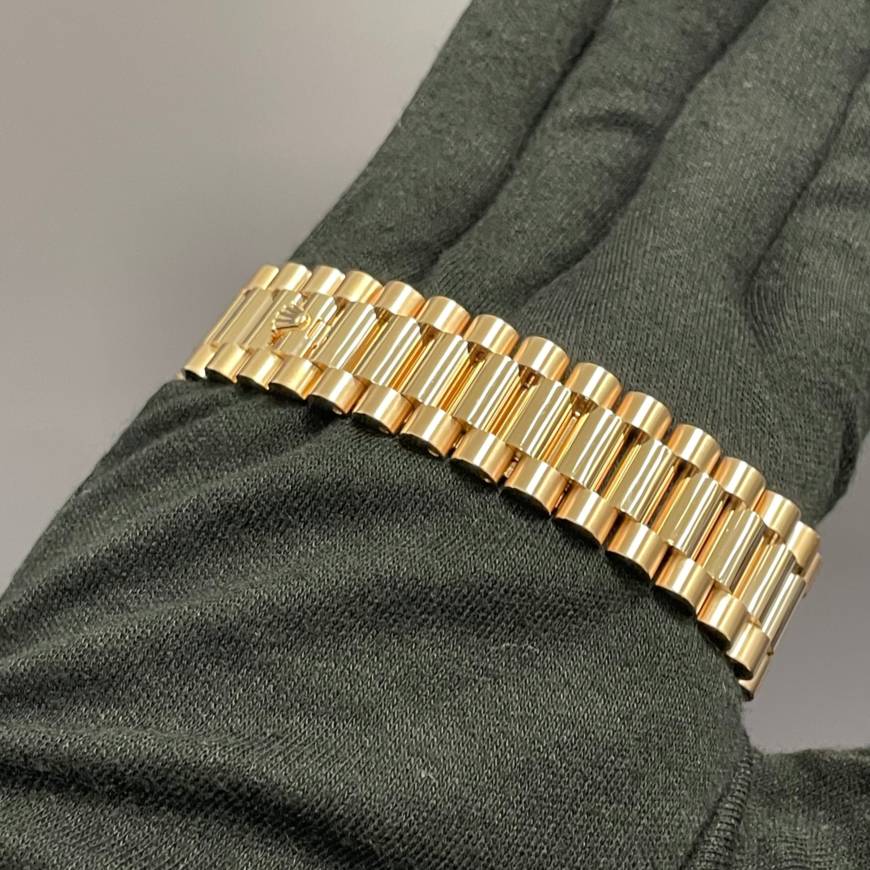 Rolex Day-Date 41mm Chocolate Dial Watch Ref# 218235 - Happy Jewelers Fine Jewelry Lifetime Warranty