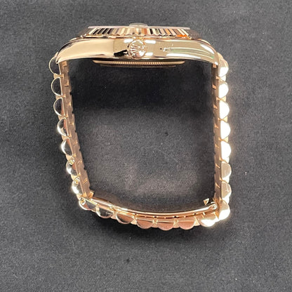 Rolex Day-Date 41mm Chocolate Dial Watch Ref# 218235 - Happy Jewelers Fine Jewelry Lifetime Warranty