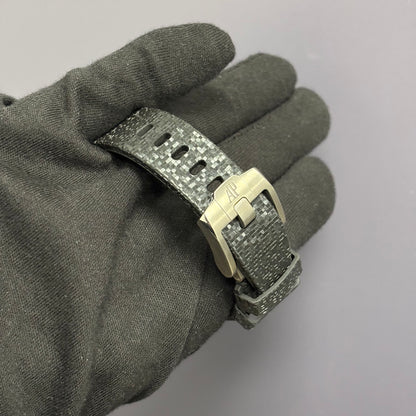 Audemars Piguet Royal Oak 37mm Black Dial Watch Ref# 77600CE.OO.A002CA.01 - Happy Jewelers Fine Jewelry Lifetime Warranty