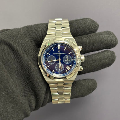 Vacheron Constantin Overseas 42.5mm Blue Dial Watch Ref# 5500V/110A-B148 - Happy Jewelers Fine Jewelry Lifetime Warranty