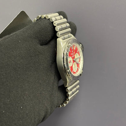 Breitling Chronomat 42mm Red Dial Watch Ref# AB0134 - Happy Jewelers Fine Jewelry Lifetime Warranty