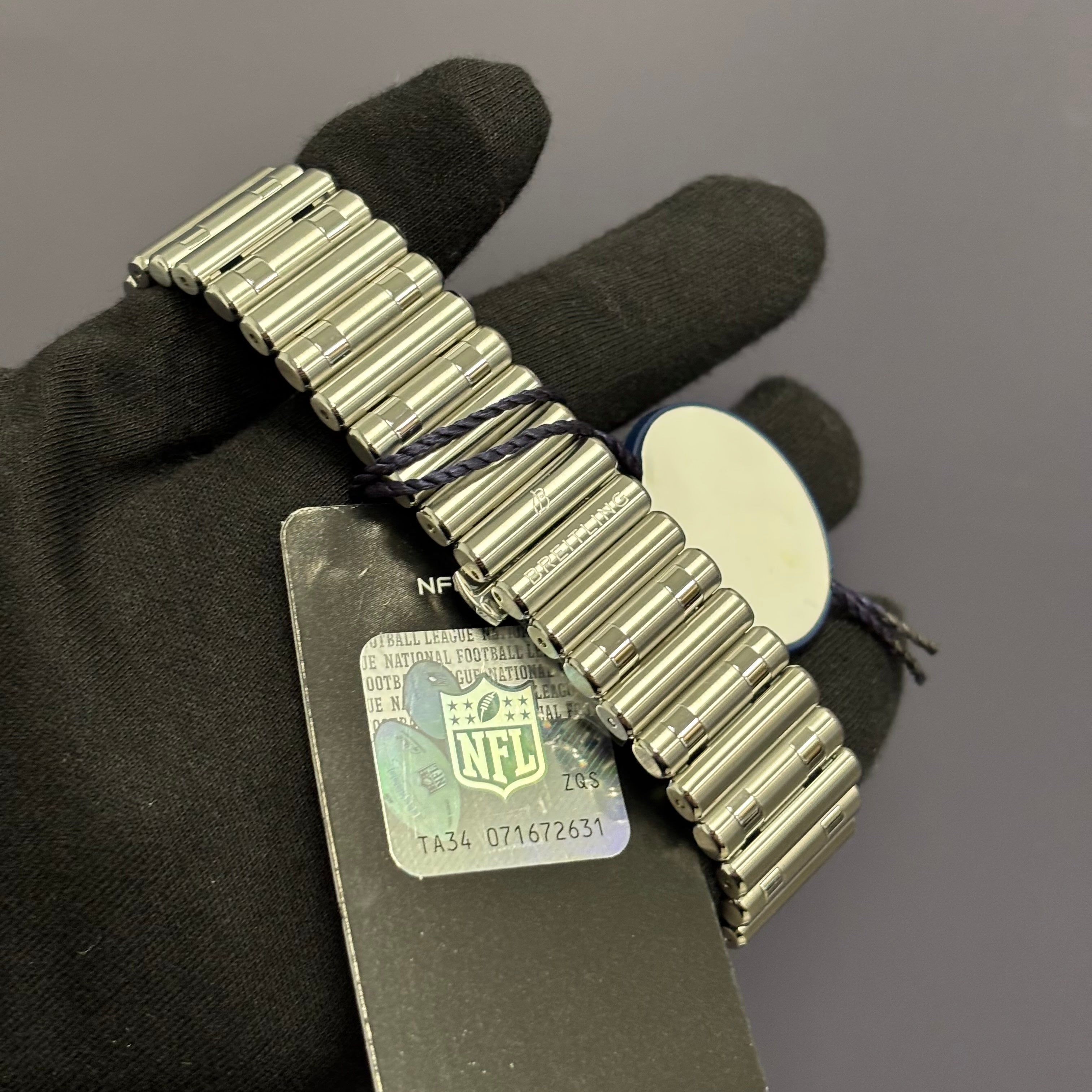 Breitling Chronomat 42mm Red Dial Watch Ref# AB0134 - Happy Jewelers Fine Jewelry Lifetime Warranty