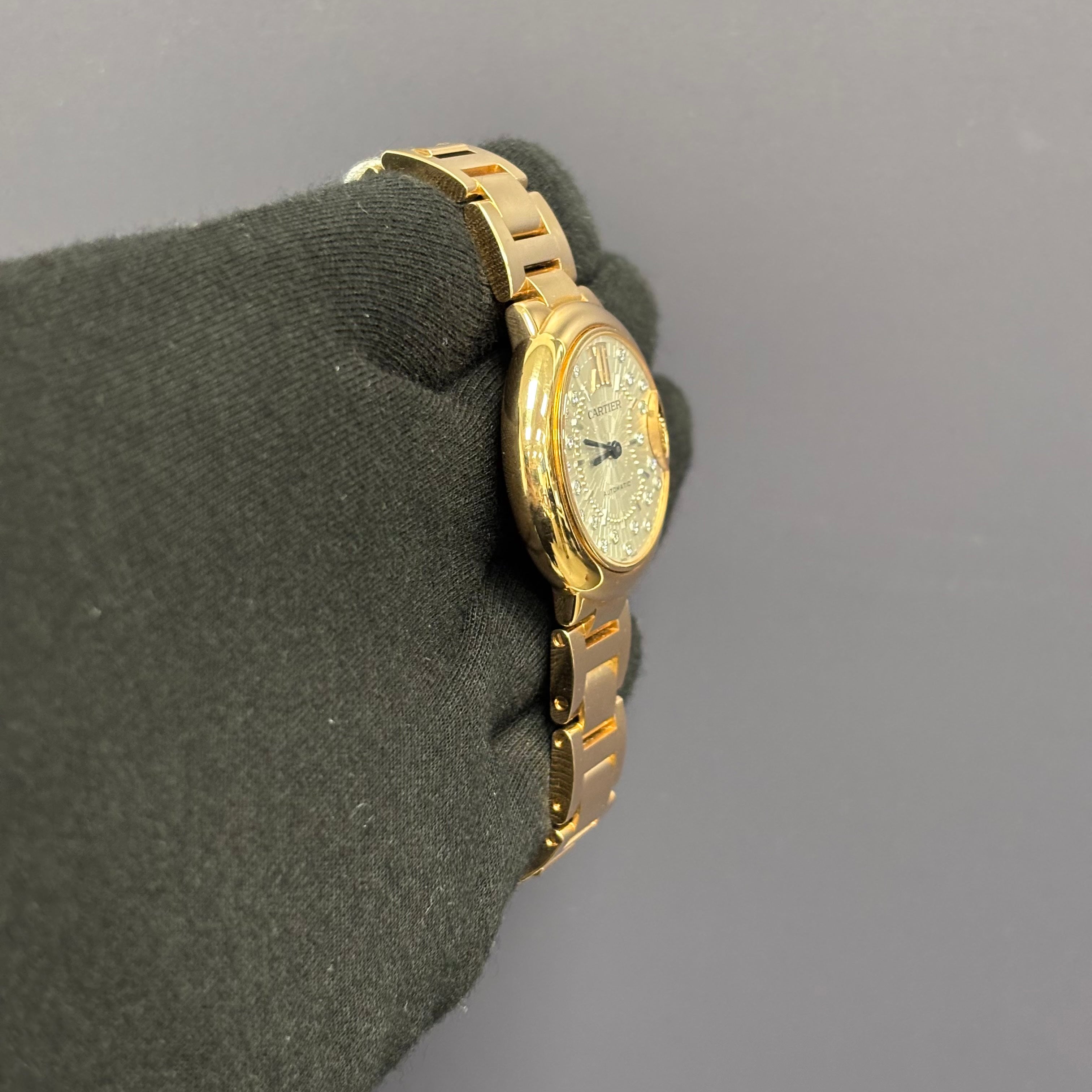 Cartier Ballon Bleu 33mm Silver Dial Watch Ref# WGBB0054 - Happy Jewelers Fine Jewelry Lifetime Warranty