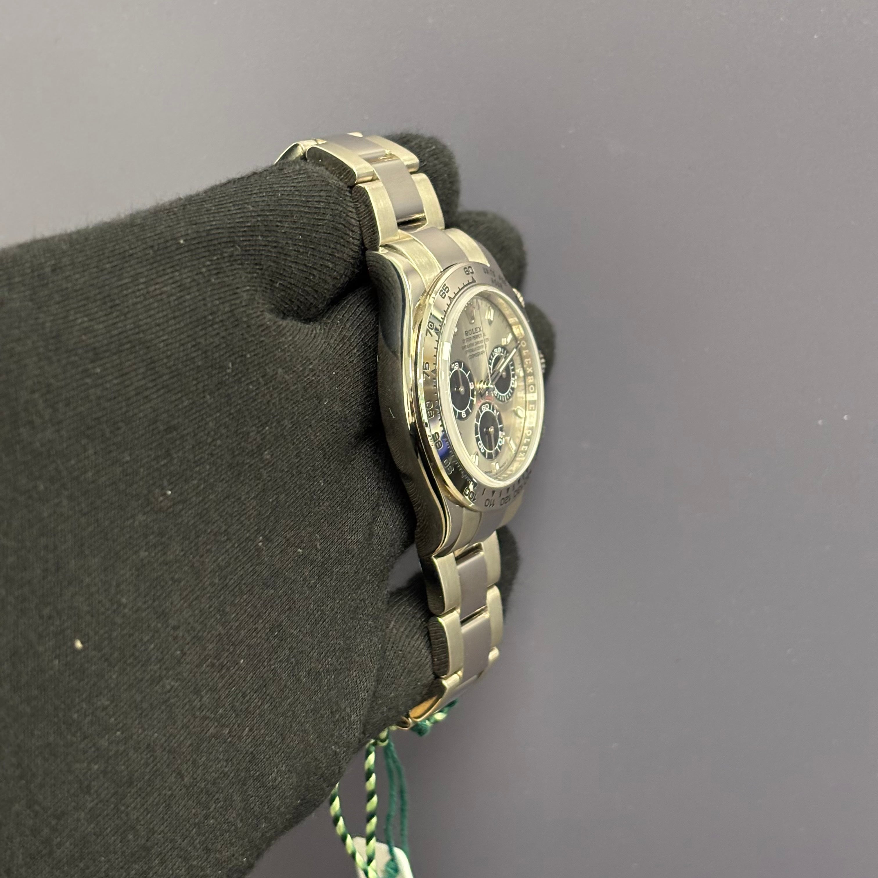 Rolex Daytona 40mm Silver Dial Watch Ref# 116509 - Happy Jewelers Fine Jewelry Lifetime Warranty