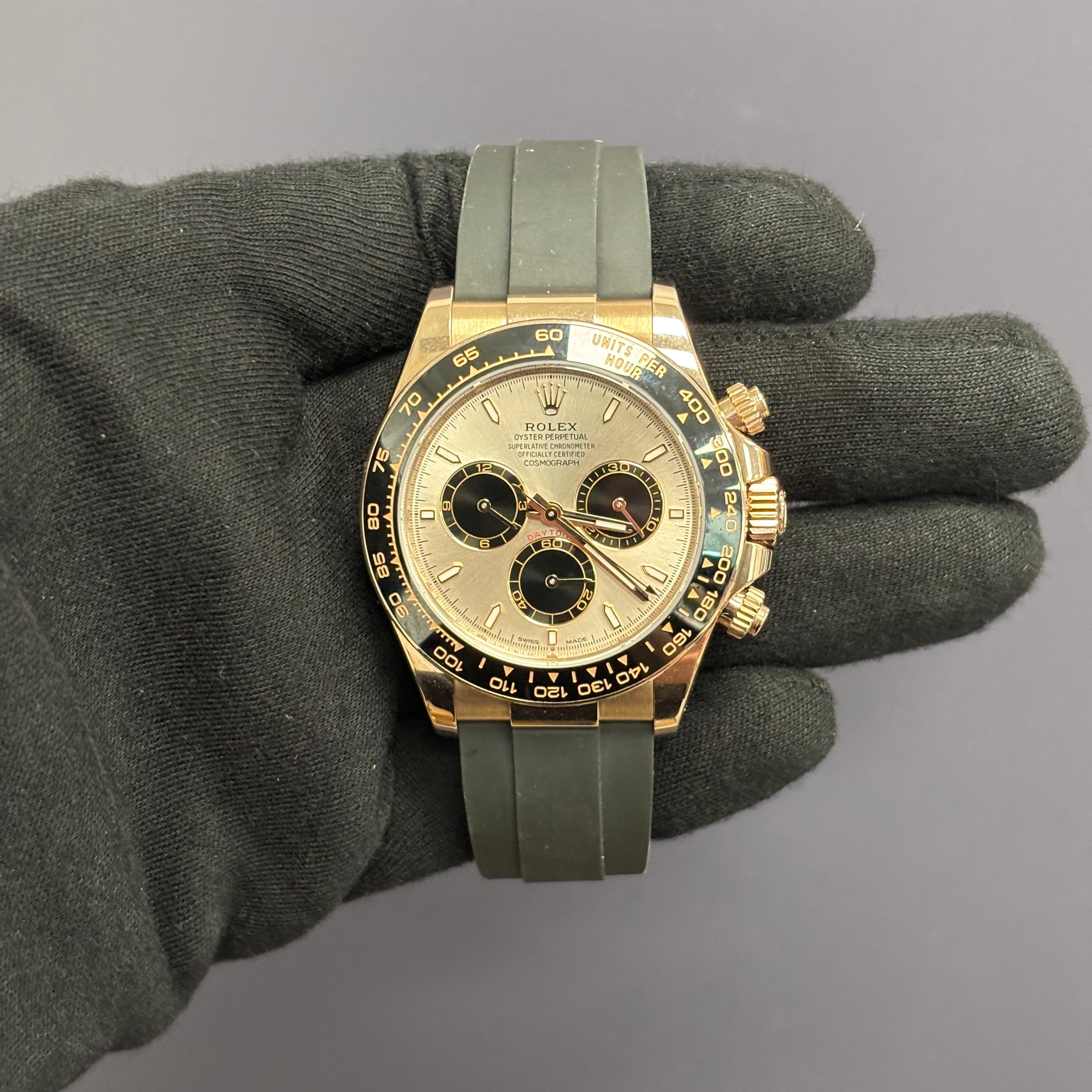 Rolex Daytona 40mm Pink Dial Watch Ref# 126515LN - Happy Jewelers Fine Jewelry Lifetime Warranty