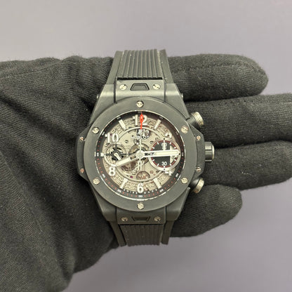 Hublot Big Bang 42mm Openwork Dial Watch Ref# 441.CI.1170.RX - Happy Jewelers Fine Jewelry Lifetime Warranty