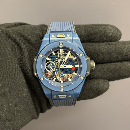 Hublot Big Bang 45mm Openwork Dial Watch Ref# 414.EX.5123.RX - Happy Jewelers Fine Jewelry Lifetime Warranty