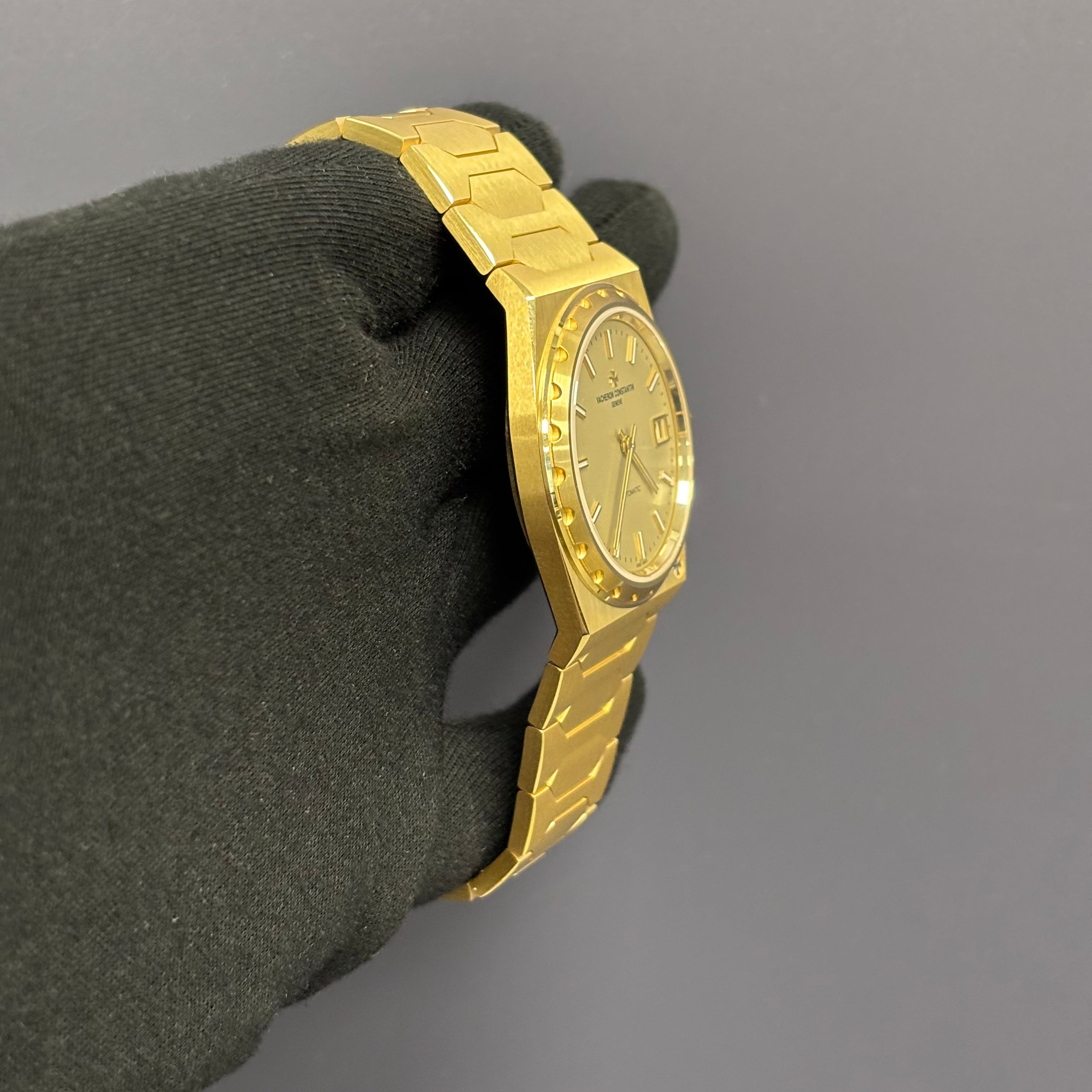 Vacheron Constantin 222 37mm Gold Dial Watch Ref# 4200H/222J-B935 - Happy Jewelers Fine Jewelry Lifetime Warranty