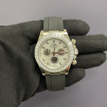 Rolex Daytona 40mm MOP Dial Watch Ref# 126589RBR - Happy Jewelers Fine Jewelry Lifetime Warranty