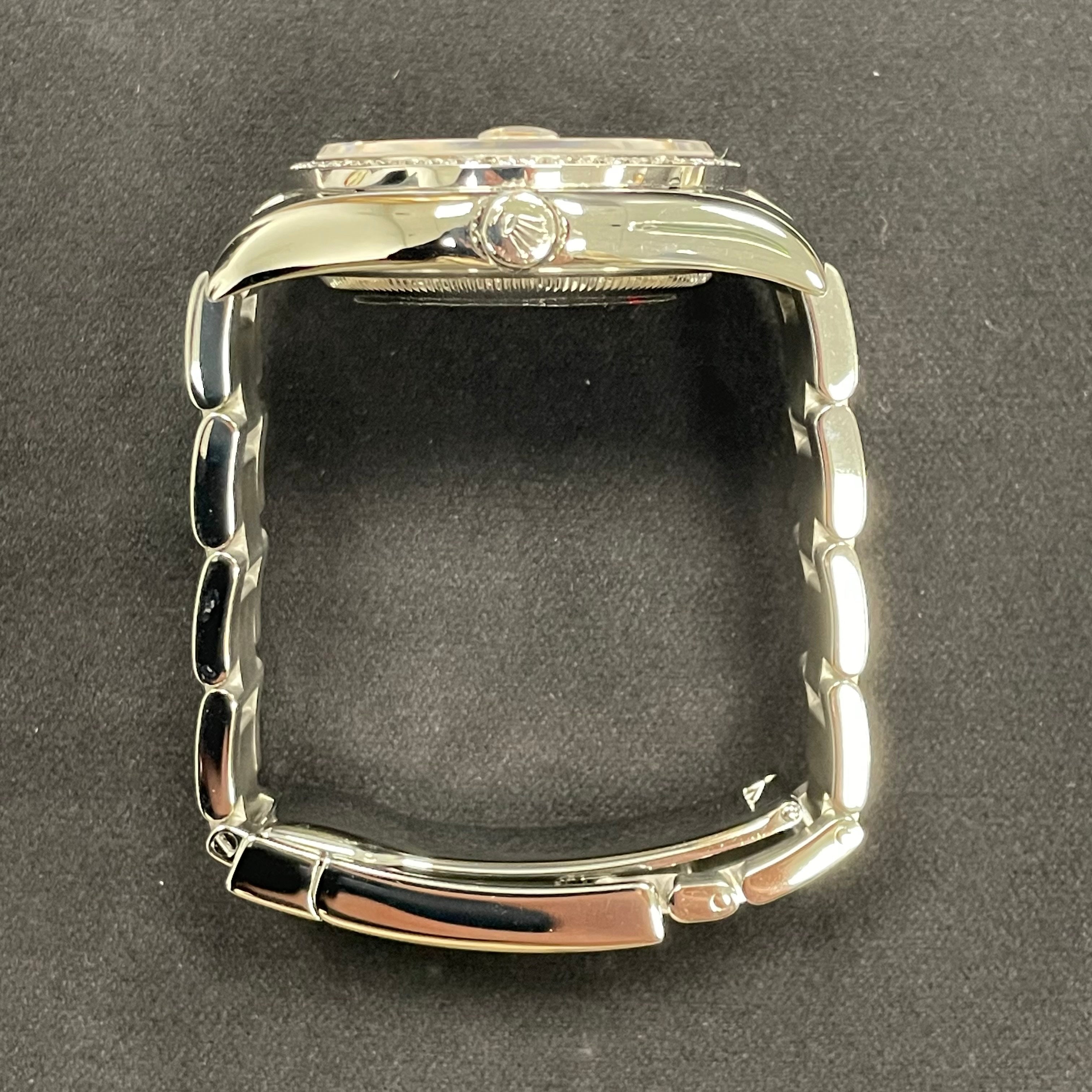 Rolex Datejust 36mm Pave Dial Watch Ref# 116264 - Happy Jewelers Fine Jewelry Lifetime Warranty