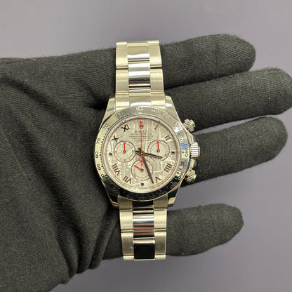 Rolex Daytona 40mm Meteorite Dial Watch Ref# 116509 - Happy Jewelers Fine Jewelry Lifetime Warranty