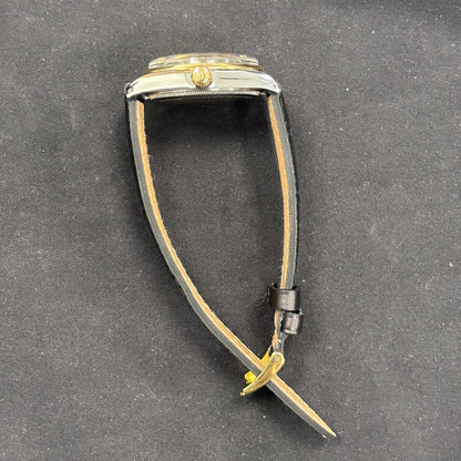 Rolex Oyster Perpetual 34mm Champagne Dial Watch Ref# 1002 - Happy Jewelers Fine Jewelry Lifetime Warranty