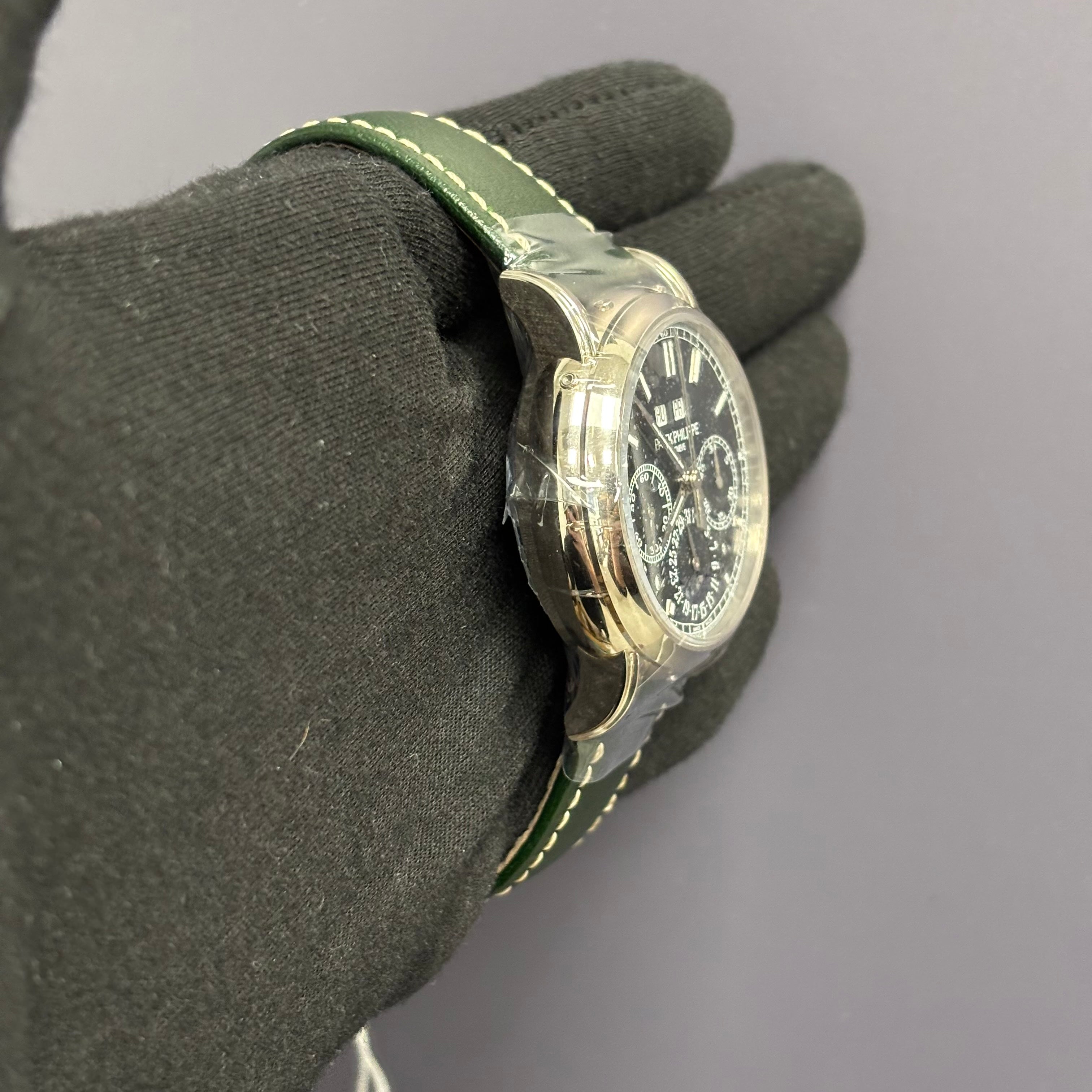 Patek Philippe Grand Complications 40mm Green Dial Watch Ref# 5204G-001 - Happy Jewelers Fine Jewelry Lifetime Warranty