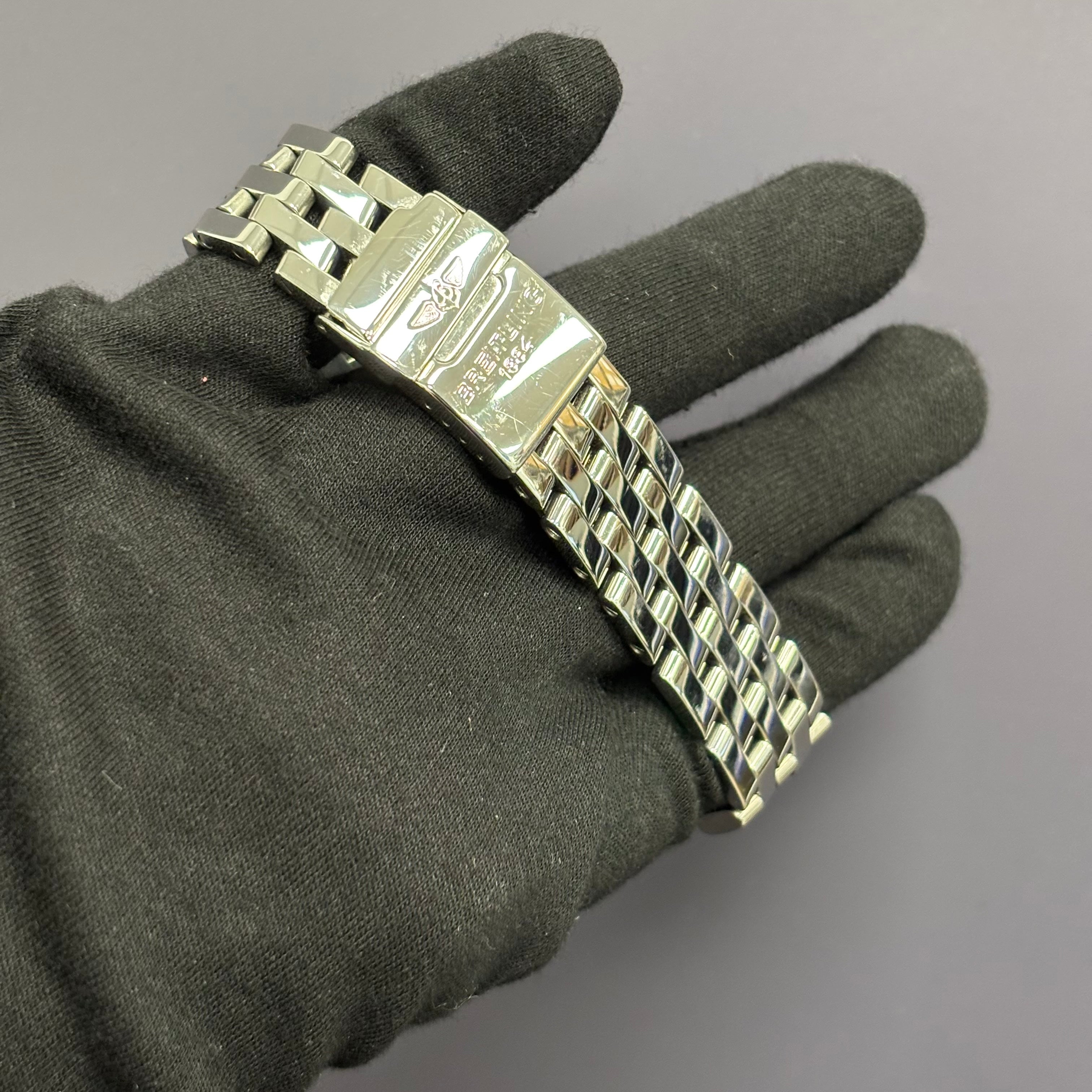 Breitling Windrider 39mm White Dial Watch Ref# A15507 - Happy Jewelers Fine Jewelry Lifetime Warranty