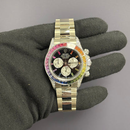 Rolex Daytona 40mm Black Dial Watch Ref# 126599RBOW - Happy Jewelers Fine Jewelry Lifetime Warranty