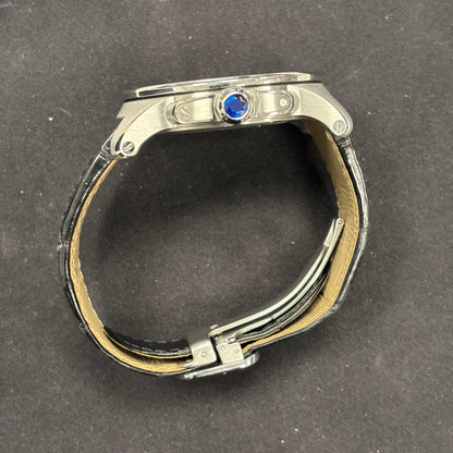 Cartier Calibre 42mm White Dial Watch Ref# W7100037 - Happy Jewelers Fine Jewelry Lifetime Warranty