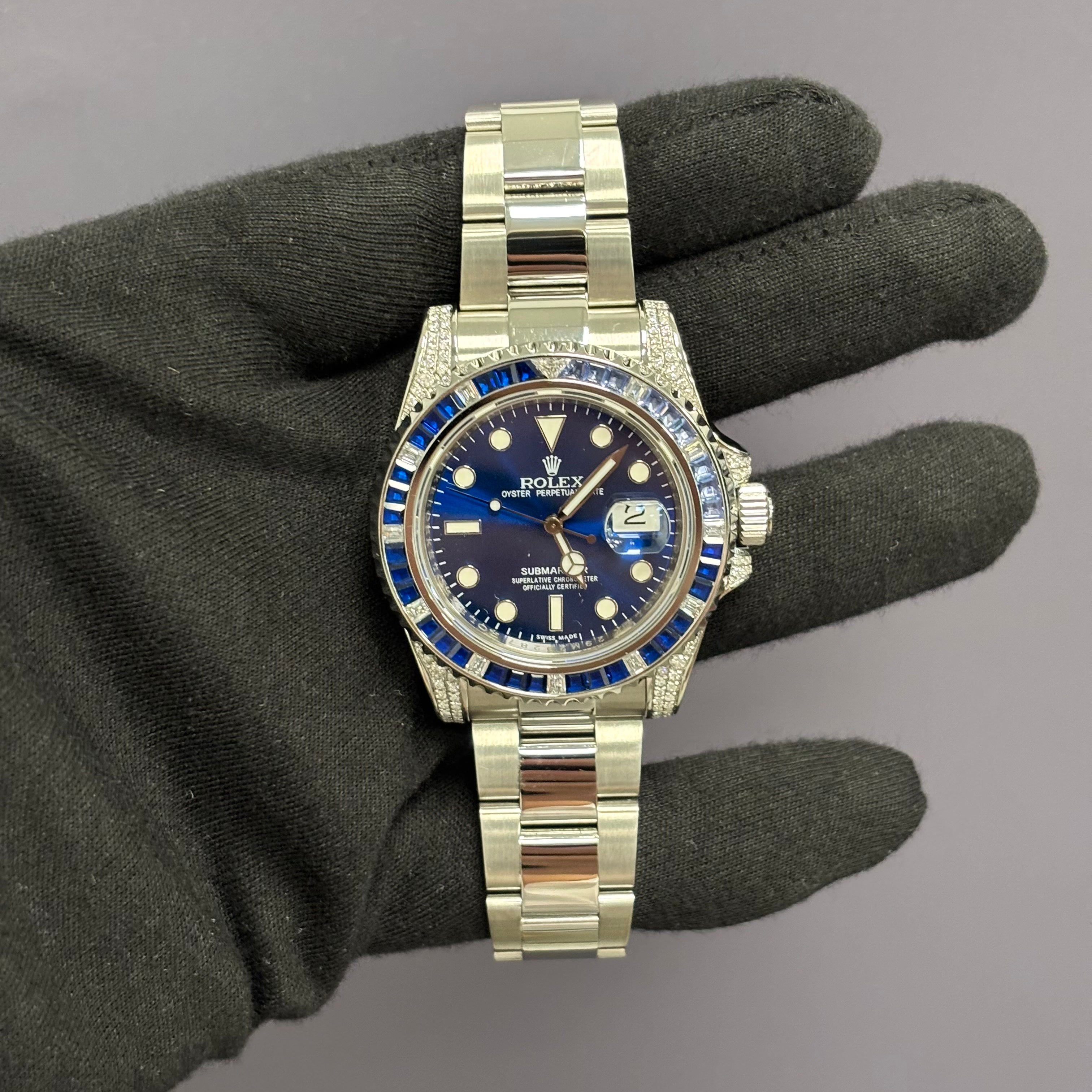 Rolex Submariner 40mm Blue Dial Watch Ref# 116610 - Happy Jewelers Fine Jewelry Lifetime Warranty