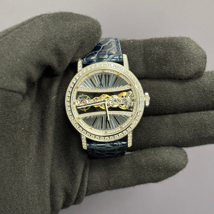 Corum Golden Bridge 39mm Skeleton Dial Watch Ref# B113/03169 - Happy Jewelers Fine Jewelry Lifetime Warranty