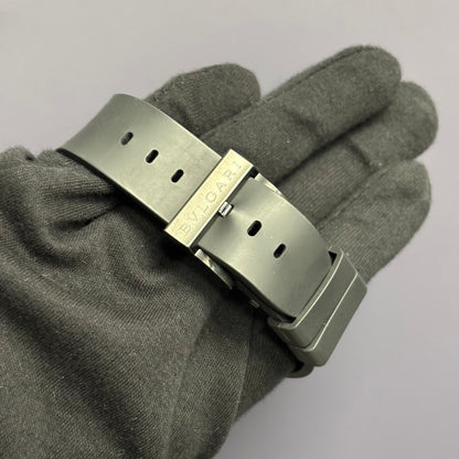 Bvlgari Octo 41mm Black Dial Watch Ref# 102485 - Happy Jewelers Fine Jewelry Lifetime Warranty