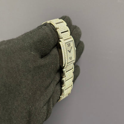 Patek Philippe Twenty-4 22mm Pave Dial Watch Ref# 4909/50G-001 - Happy Jewelers Fine Jewelry Lifetime Warranty