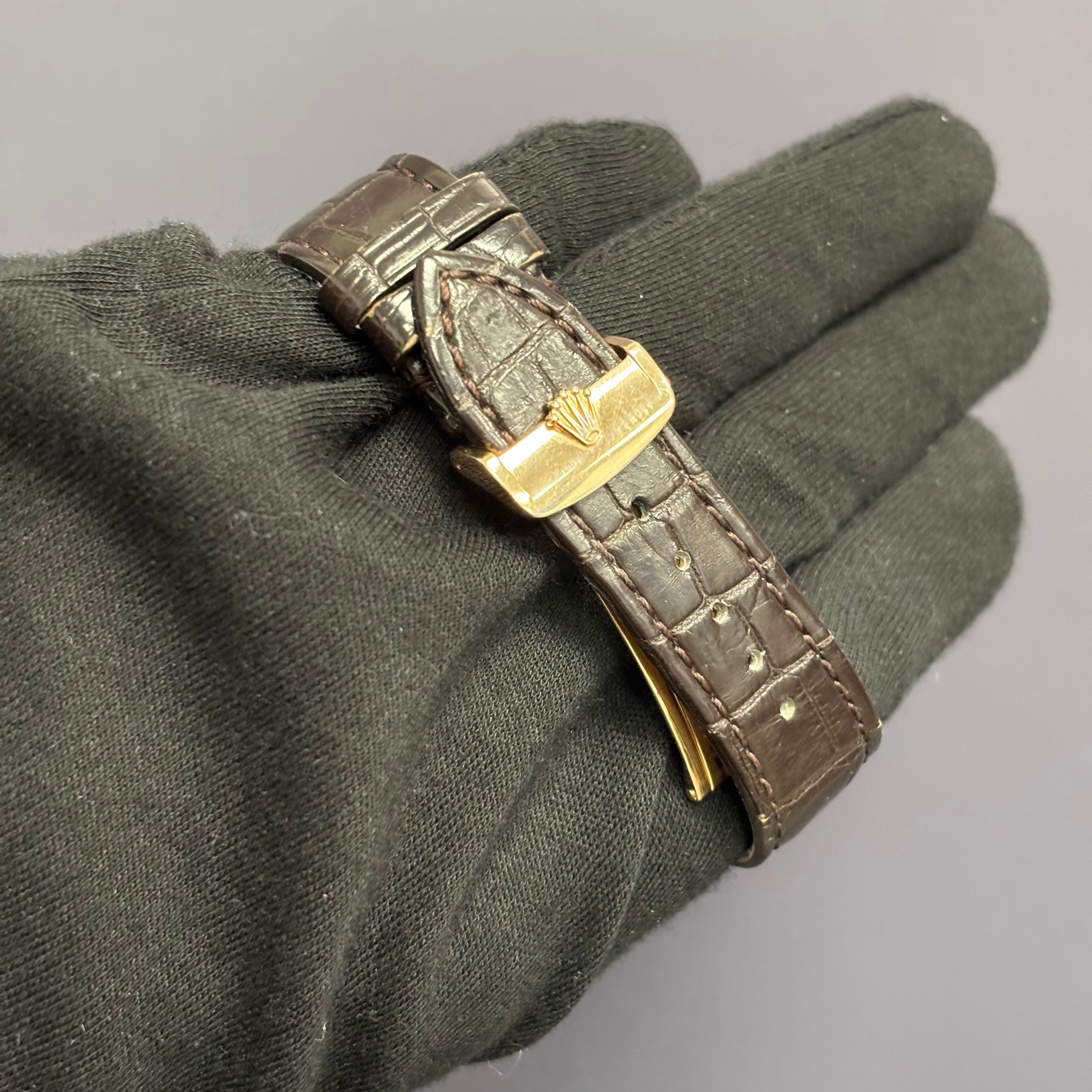 Rolex Day-Date 36mm Brown Dial Watch Ref# 118135 - Happy Jewelers Fine Jewelry Lifetime Warranty