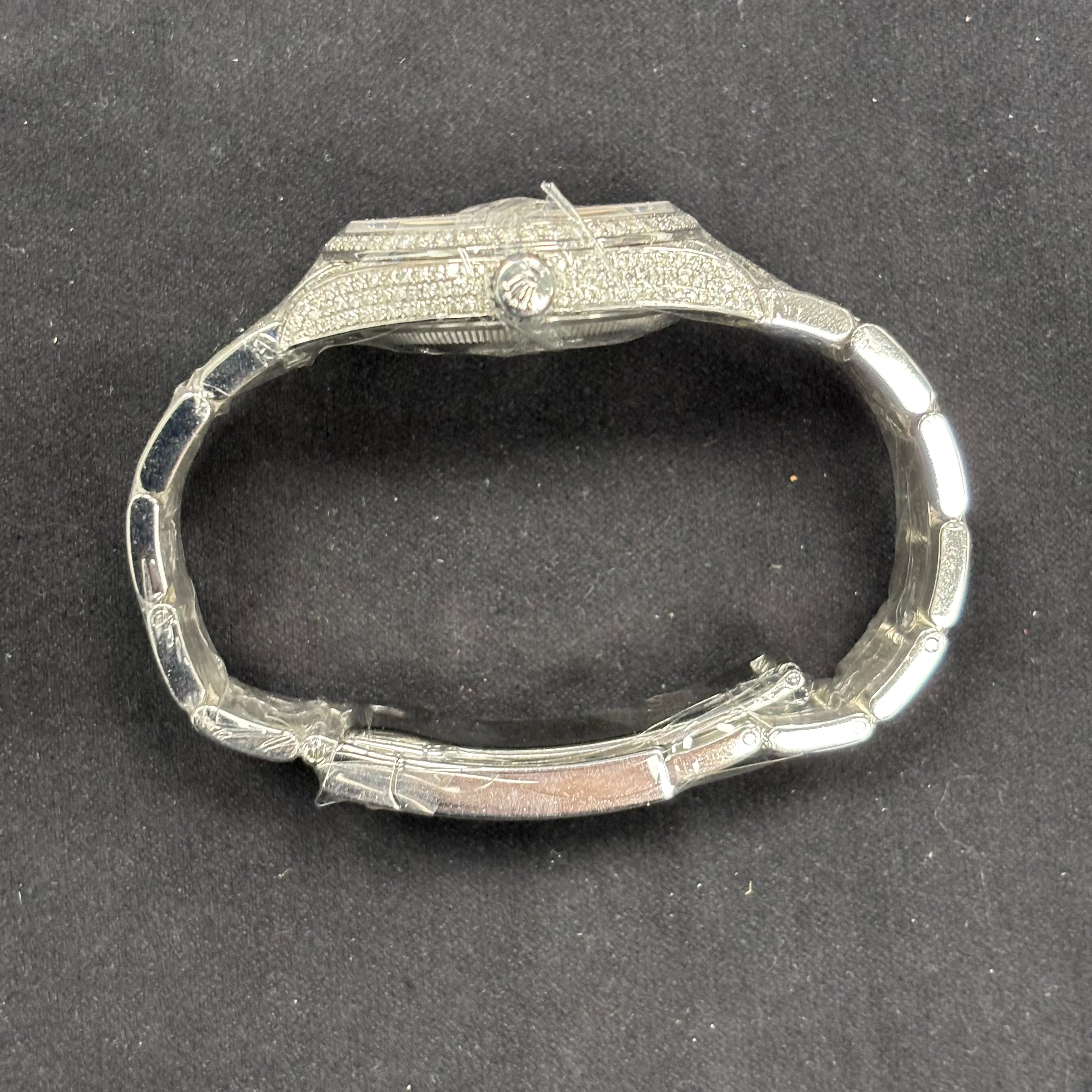 Rolex Datejust 36mm Pave Dial Watch Ref# 126200 - Happy Jewelers Fine Jewelry Lifetime Warranty