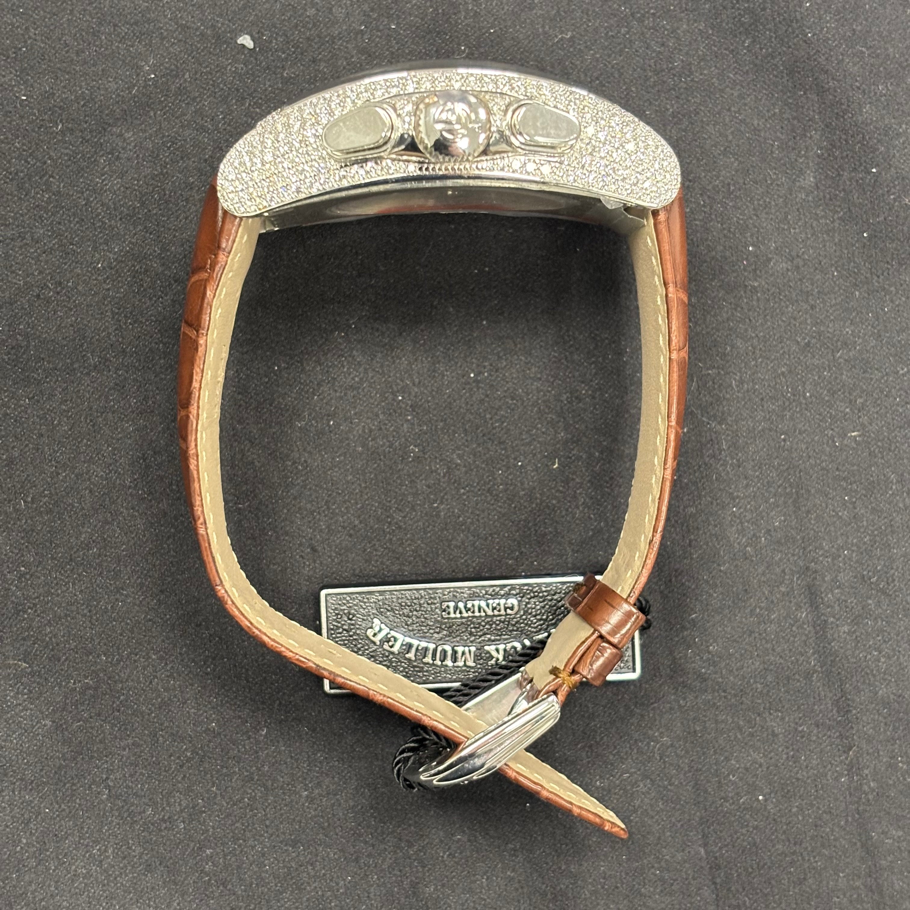 Franck Muller Cintree 39mm Blue Dial Watch Ref# 8083 CC GD FO D - Happy Jewelers Fine Jewelry Lifetime Warranty