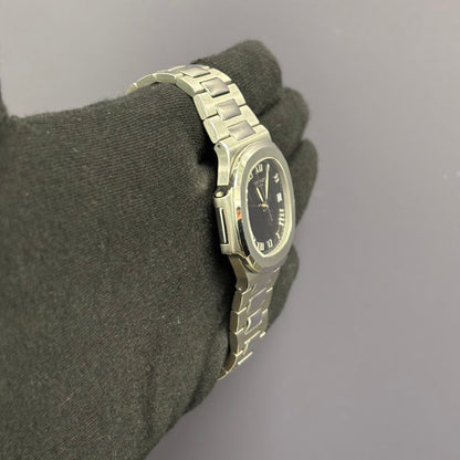 Patek Philippe Nautilus 40mm Black Dial Watch Ref# 3800/1A-001 - Happy Jewelers Fine Jewelry Lifetime Warranty