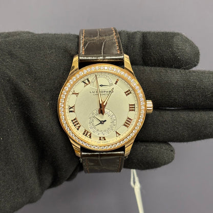 Chopard L.U.C 43mm Silver Dial Watch Ref# 171926-5001 - Happy Jewelers Fine Jewelry Lifetime Warranty