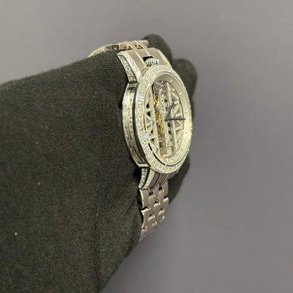 Corum Golden Bridge 43mm Skeleton Dial Watch Ref# B113/04470 - Happy Jewelers Fine Jewelry Lifetime Warranty