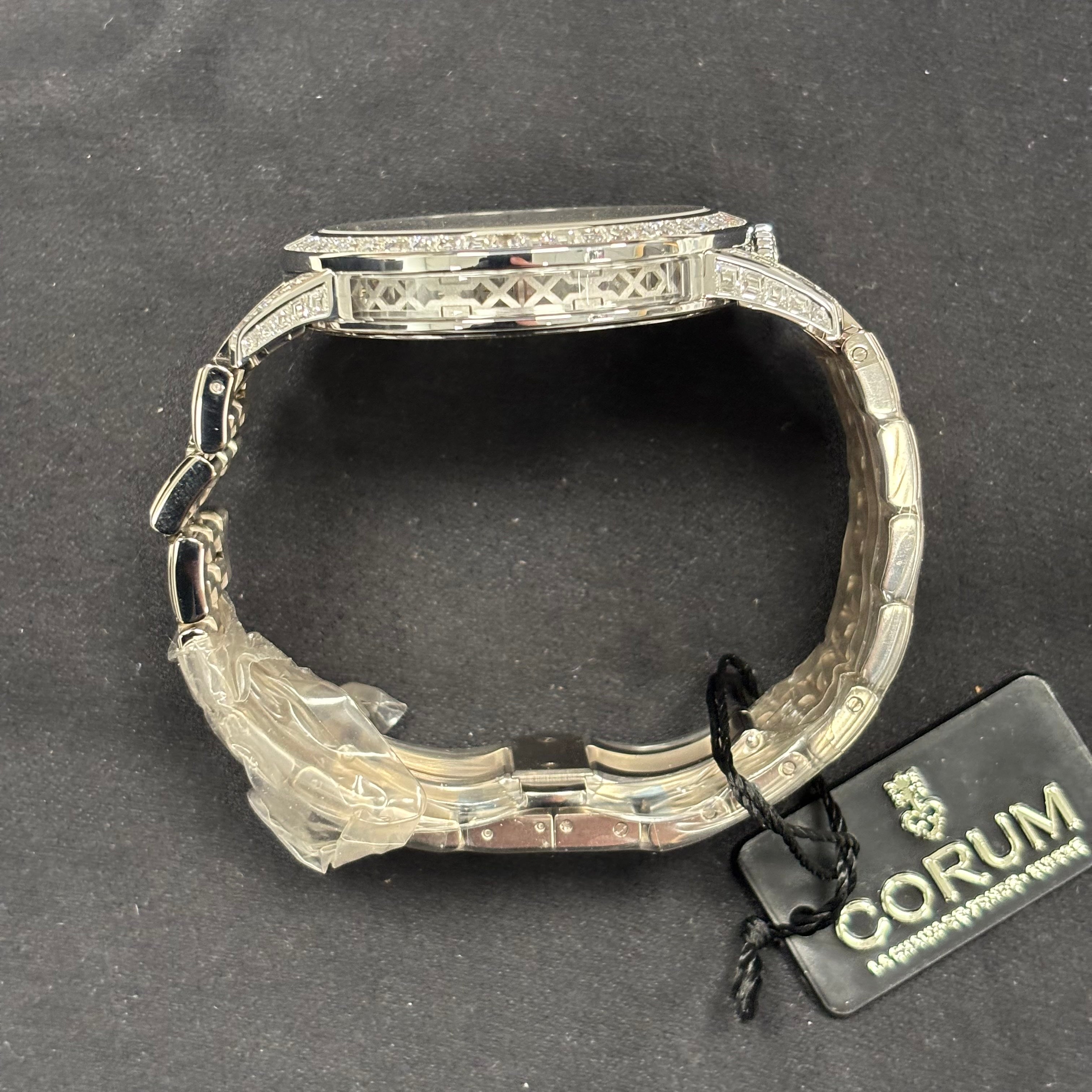 Corum Golden Bridge 43mm Skeleton Dial Watch Ref# B113/04470 - Happy Jewelers Fine Jewelry Lifetime Warranty