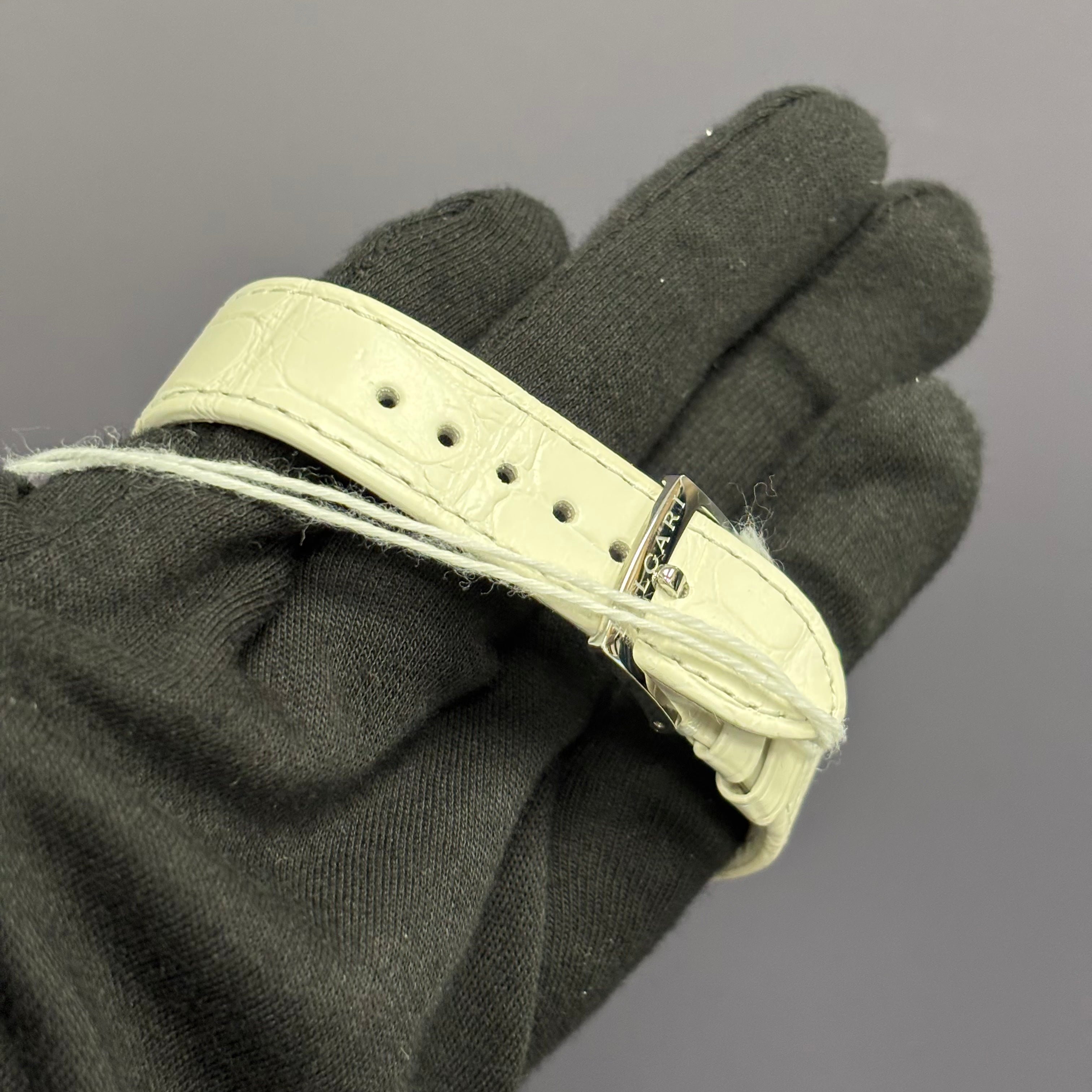 Bvlgari Bulagri 37mm MOP Dial Watch Ref# 102030 - Happy Jewelers Fine Jewelry Lifetime Warranty