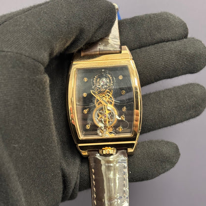 Corum Golden Bridge 39mm Skeleton Dial Watch Ref# B100/01146 - Happy Jewelers Fine Jewelry Lifetime Warranty