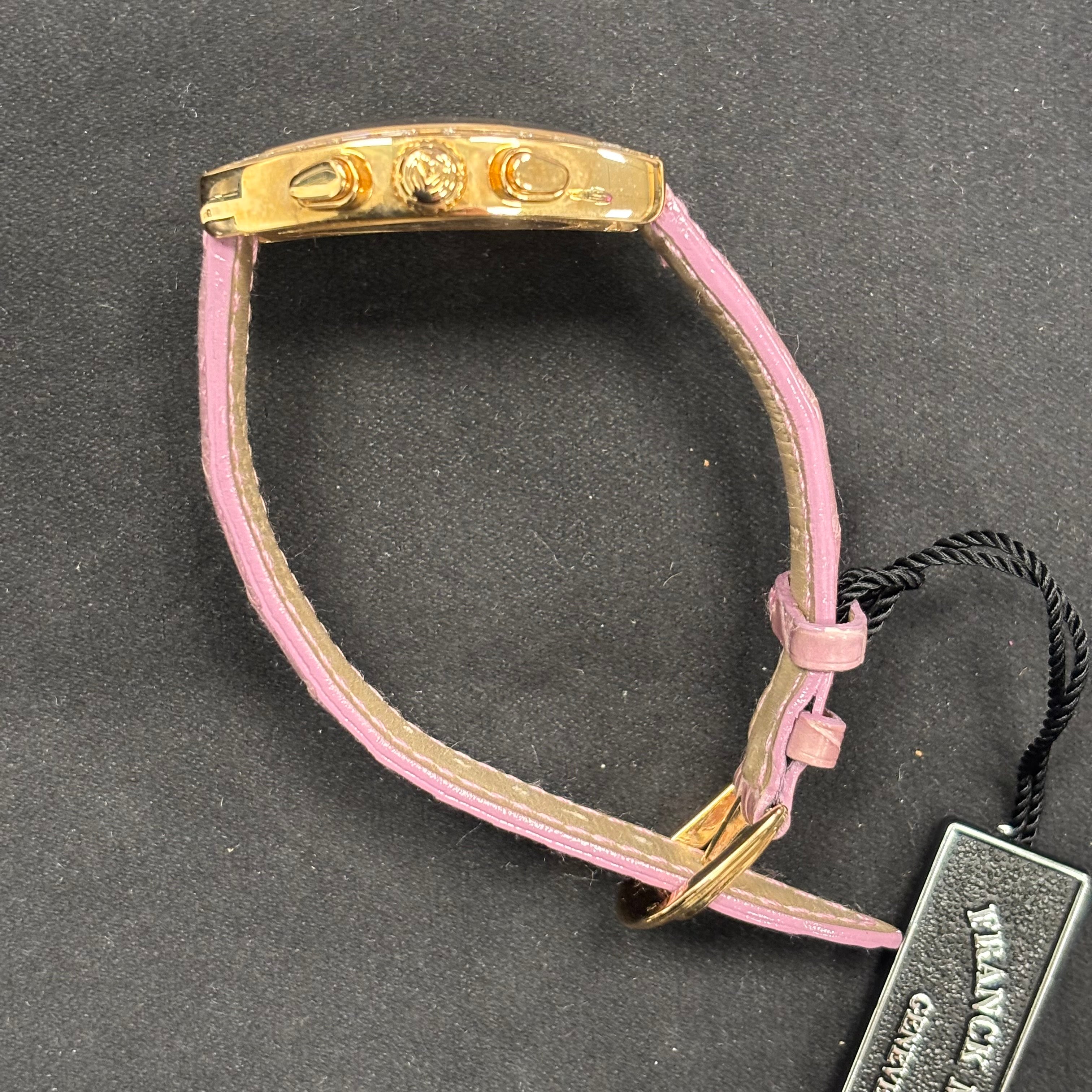 Franck Muller Cintree 30mm Pink Dial Watch Ref# 7501 CC BAG CD - Happy Jewelers Fine Jewelry Lifetime Warranty