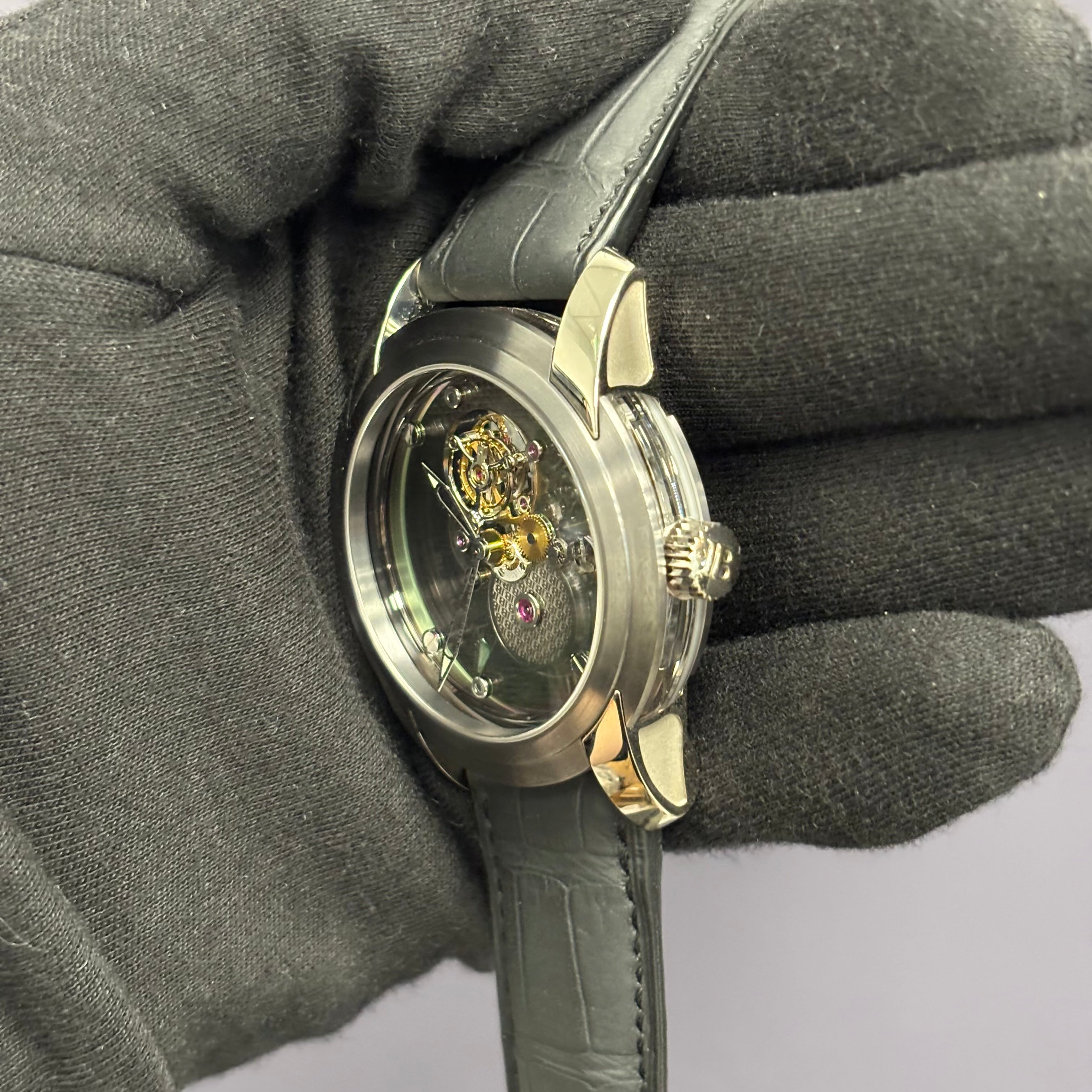 Blancpain L-Evolution 43.5mm Skeleton Dial Watch Ref# 0222-1500-53B - Happy Jewelers Fine Jewelry Lifetime Warranty