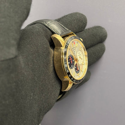 Chopard Jacky Ickx 42mm Silver Dial Watch Ref# 161286-5001 - Happy Jewelers Fine Jewelry Lifetime Warranty