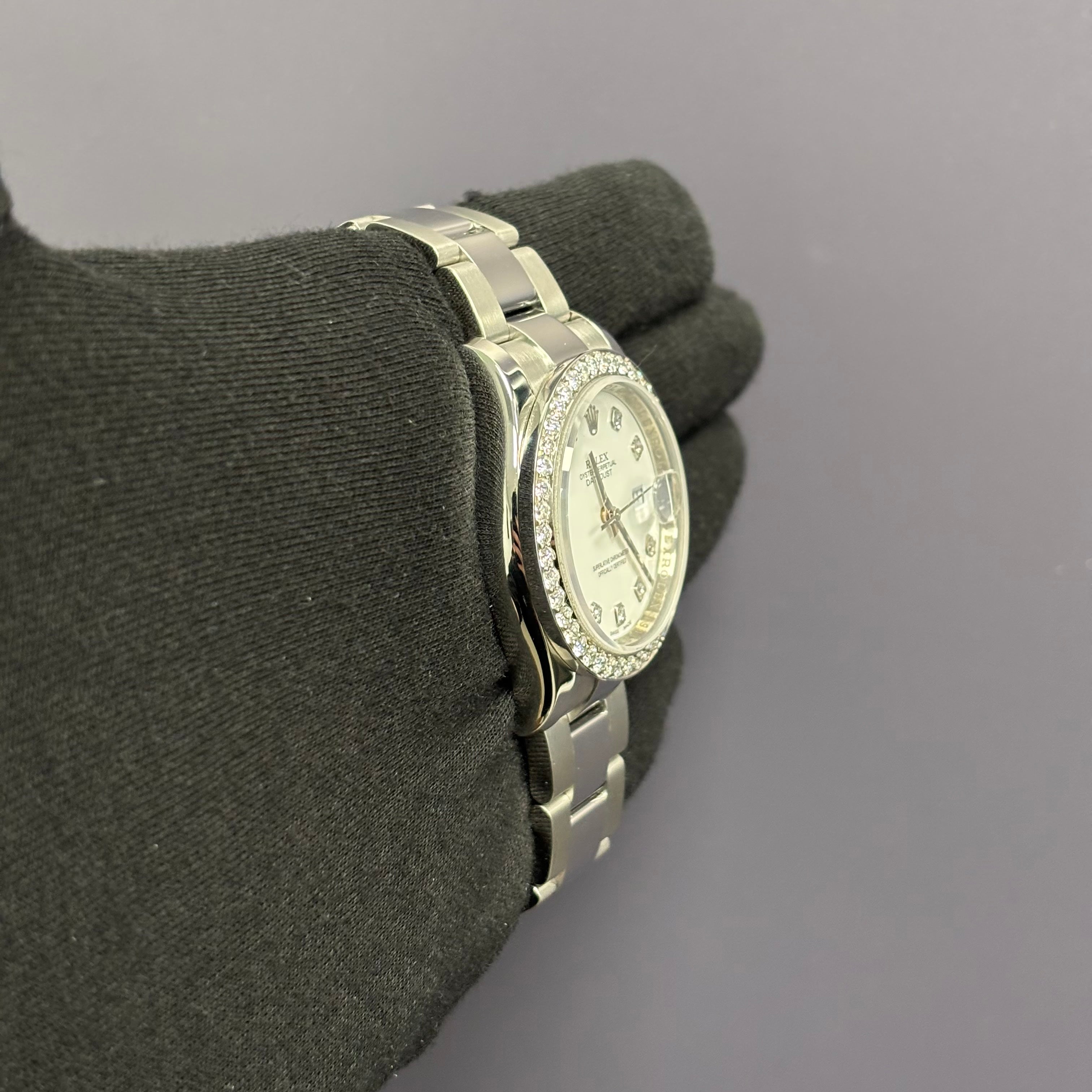 Rolex Datejust 36mm White Dial Watch Ref# 116200 - Happy Jewelers Fine Jewelry Lifetime Warranty